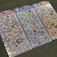 国内正規品　うるちゅるポップシール　サンリオ　キティ　クロミ　マイメロ　ベビー