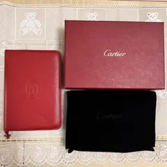 Cartier カードケース ボルドー レザー 未使用 - メルカリ