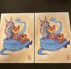 ズートピア2 映画特典2枚セット