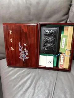 文房四宝 書道セット 硯 筆 墨 中国美術 - メルカリ