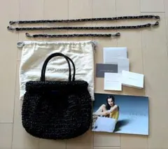 アンテプリマ　黒ワイヤーバッグ