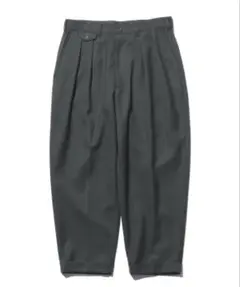 【美品】BEAMS PLUS 2プリーツ フランネル トラウザーズ 【百名品】