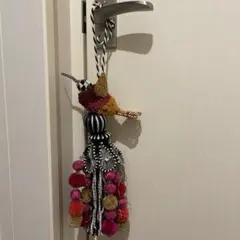 マッケンジーチャイルズチェック柄スケート靴オーナメント