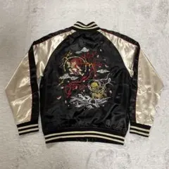 Japan pattern embroidery souvenir jacket