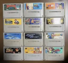 スーパーファミコン　ソフト12本まとめ売り