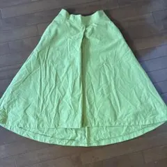 ナノユニバース　フレアスカート ひざ丈