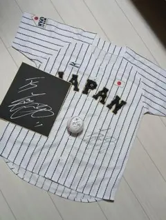 ★激レア！3点セット★　大谷翔平　直筆サインユニフォーム　ボール　色紙