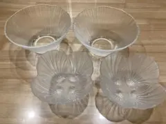 そうめん、ざるさば 5組セット HOYA ガラス皿、ガラス容器、竹細工