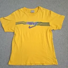 NIKE Tシャツ イエロー Mサイズ Y2K　オールドナイキのサムネイル