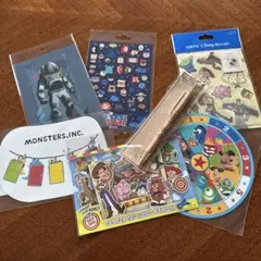 トイストーリー　ポストカード５枚　ボールペン