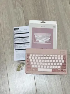 薄型ワイヤレスキーボード ピンク