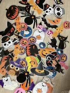 ハロウィン ステッカーセット 約61点