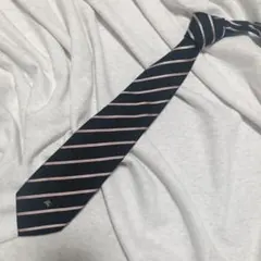 BURBERRY BLACK LABEL ネクタイ ネイビー/ピンク