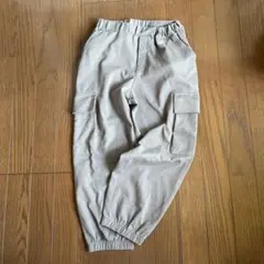 H&M ビックポケットパンツ　グレー　130センチ