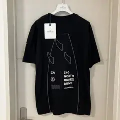 新品 マディソンブルー ロゴプリント ナンバリングTシャツ 黒 01 22ss