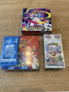 テラスタルフェスbox 熱風boxメガシンフォニアbox (全てシュリンク付き)