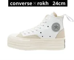 新品 converse×rokh コンバースアディクト24cmチャックテイラー