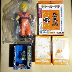 ドラゴンボール フィギュア まとめ売り 孫悟空 ゴテンクス 界王神 カーテン
