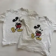 UT ミッキーマウス Tシャツ 110 ２枚セット　双子のサムネイル