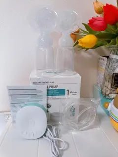 【美品】週末限定値下げ　電動搾乳機　手入れ簡単　乳児　新生児　母乳育児　完母