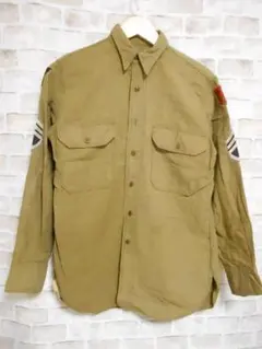 ウールジャケット マスタード