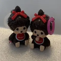 モンチッチ めじるしアクセサリー 2個セット　女の子