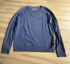 patagonia オーガニックコットン 長袖トレーナー L ブルー