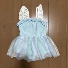 チュールスカート付き水着 100cm