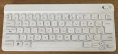 Bluetooth ワイヤレスキーボード ホワイト　ポケモンタイピング