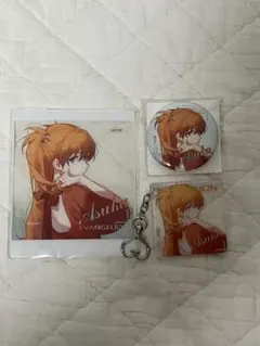 エヴァンゲリオン　アスカ　クリアカード等（合計３点）