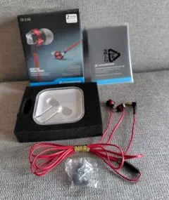 ゼンハイザー Sennheiser 有線イヤホンCX 80Sマイク リモコン付き