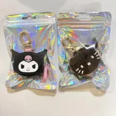 クロミちゃん　ハローキティー　コインケースAirTag キーホルダーチャーム