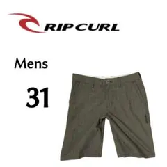 メンズ 31インチ RiPCURL リップカール ショートパンツ 焦げ茶色のサムネイル