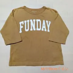 グローバルワーク　キッズ　五分丈　シャツ　Мサイズ