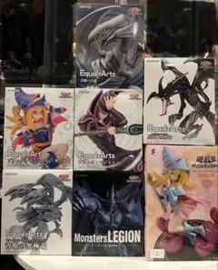 遊戯王 Equal-Arts フィギュア7体セット