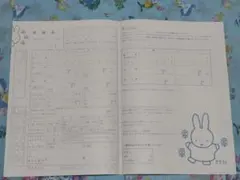 ミッフィー 婚姻届 ゼクシィ付録