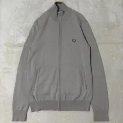 美品 フレッドペリー ドライバーズニット カーディガン トラックトップ ベージュ