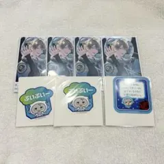 にじさんじ ろふまお 甲斐田晴 フォト風カード,特典ステッカー セット