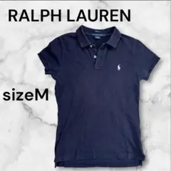 RALPH LAUREN ポロシャツ M ネイビー