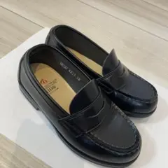 HARUTA 黒 ローファー 18cm