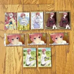 五等分の花嫁 一花 ウエハース SP ホロ箔押し スペシャルカード 10枚セット