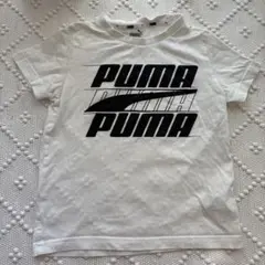 PUMA プーマ Tシャツ ホワイト 110 120 キッズ