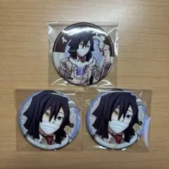 鬼滅の刃★AGF★限定★缶バッジ★グリッター★トレーディング★純喫茶★伊黒小芭内