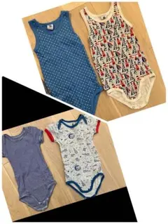 なみお様ベビー ボディスーツ 4点セット