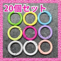 カラビナ 20個セット カラーランダム