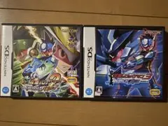 DSソフト　流星のロックマン　3 ブラックエース　2 ベルセルク　シノビ　セット