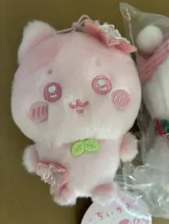 い*迎様 ちいかわ ぬいぱれっと～さくらいろ～マスコット① ハチワレ　3体セット