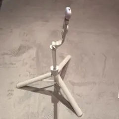 Z6 一体式三脚 SELFIE STICK ホワイト ライト付き