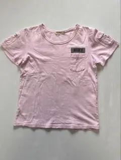 AVIREX アヴィレックス ピンク Tシャツ ポケット付き 140