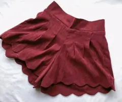 MAJESTIC LEGON  ショート丈 フレア キュロット スカート F